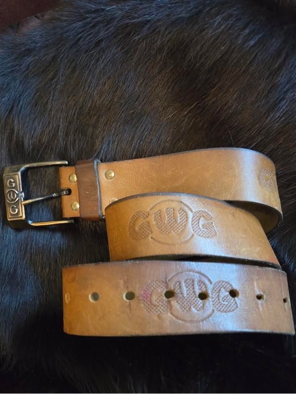GWG Classic Brown Leather Belt